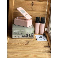 Подставка для телефона, динамик для караоке Blue Tooth. Microphone speaker set  AND K18 -2