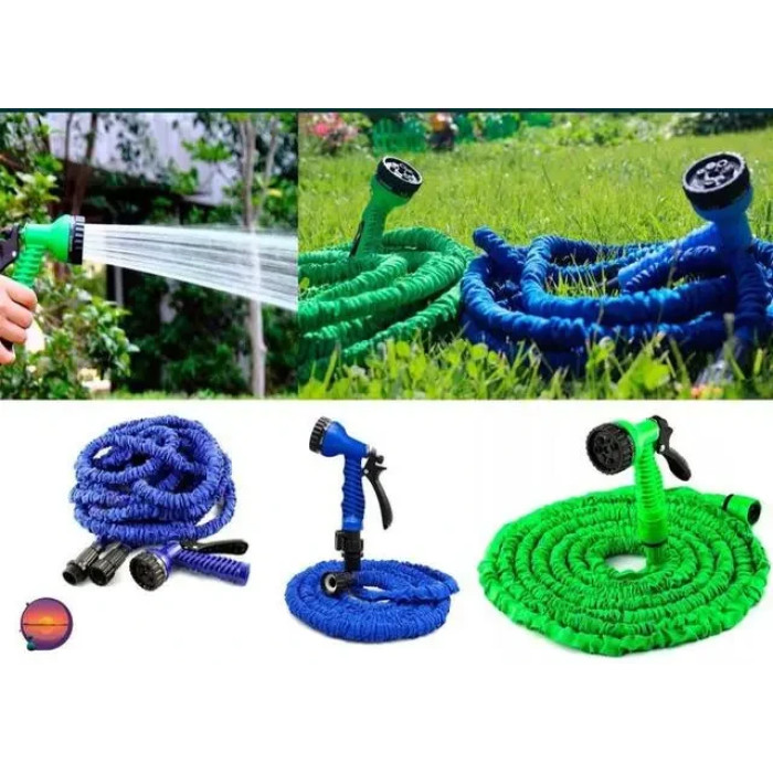 Поливальний шланг X HOSE 60m 200FT з розпилювачем у комплекті