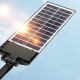 Вуличний ліхтар на стовп із сонячною панеллю W789A-3