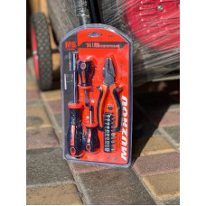 Набір викруток 14 в 1 Screwdriver + vise and other sets AND447