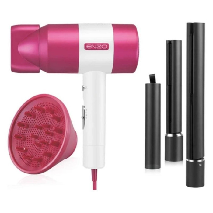 Фен для сушіння волосся + плойки ENZO EN-139