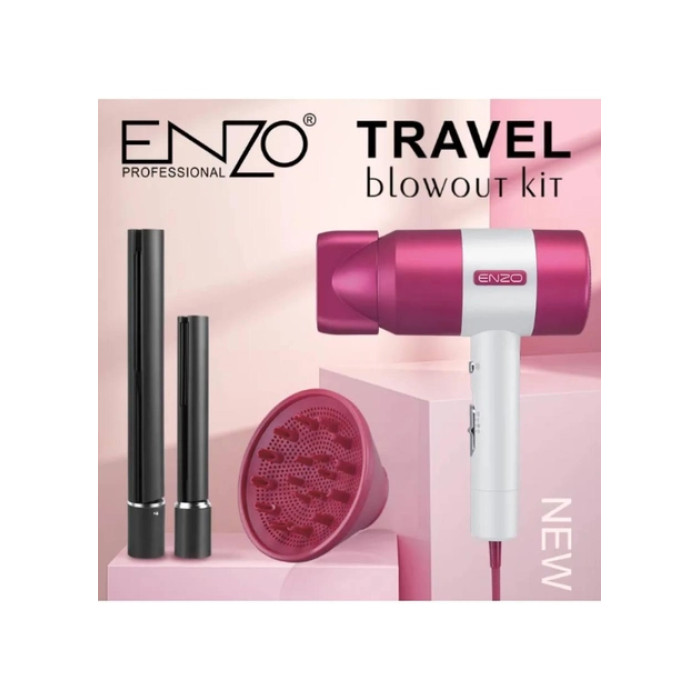 Фен для сушіння волосся + плойки ENZO EN-139