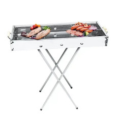 Переносний мангал із решіткою BARBECUE TRAY 770T MD-008 809