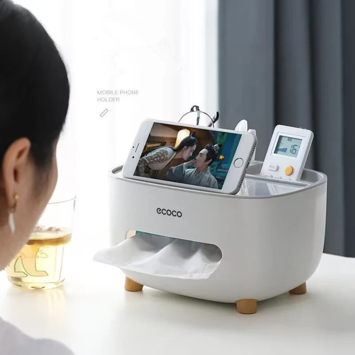 Настільний органайзер для серветок і аксесуарів ECOCO MAC-24