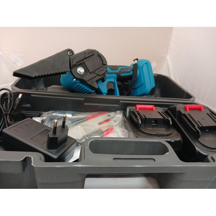 Акумуляторна ланцюгова пила 18 V (2 акумулятори/2 кілоти)