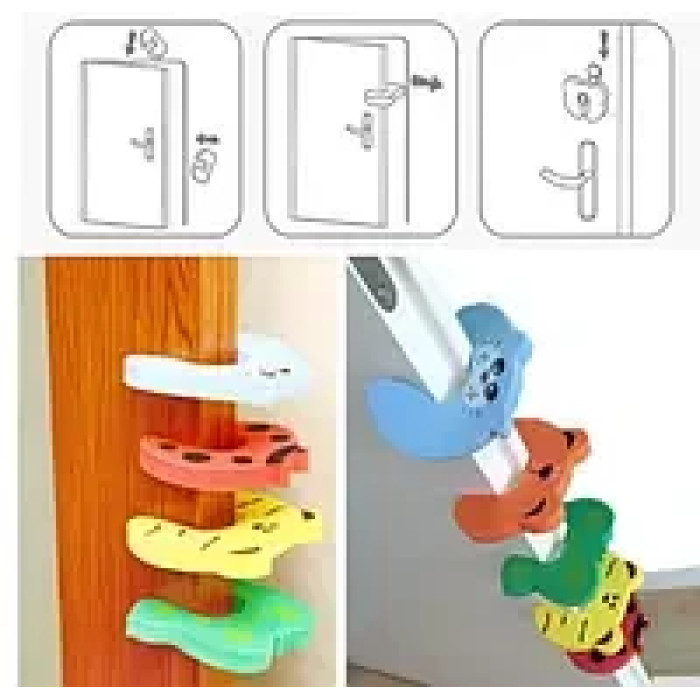 Ограничитель - стоппер для двери/защита детских пальцев