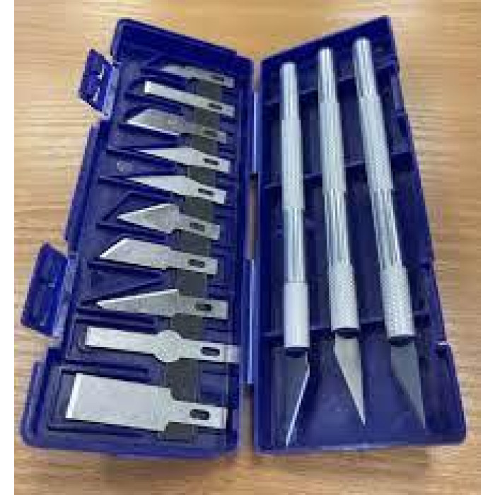 Набір скальпелів (13 лез/3 ручки) Розпродаж