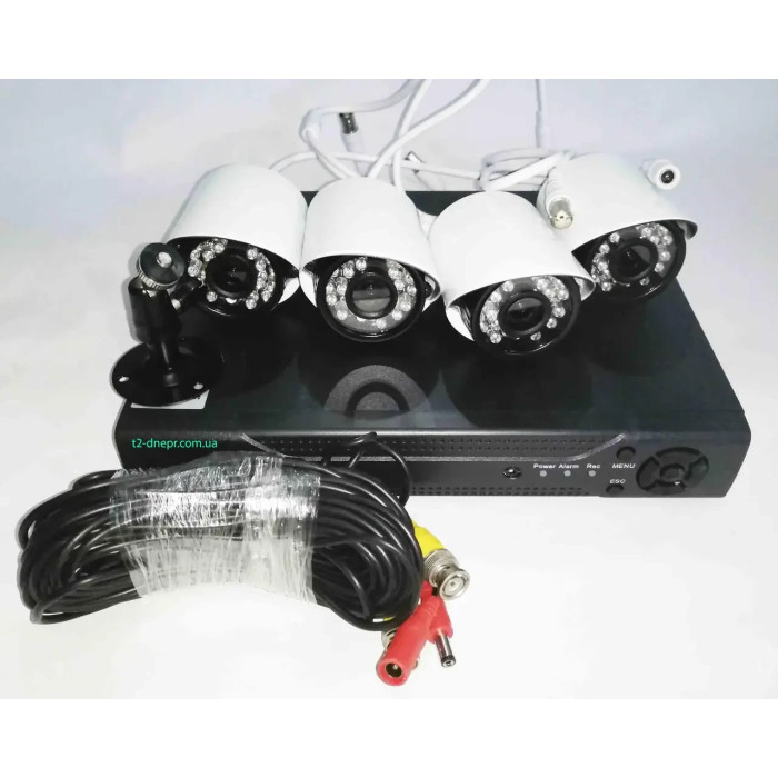 Реєстратор + Камери DVR CAD D001 KIT 2mp/4ch