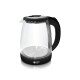 Чайник электрический стеклянный без цветка 1,8л 2400Вт синяя LED-подсветка BITEK BT-3110