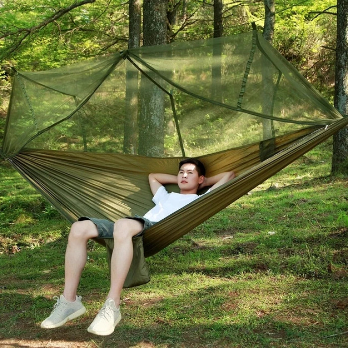Гамак із москітною сіткою hammock 240*150 RD-8805