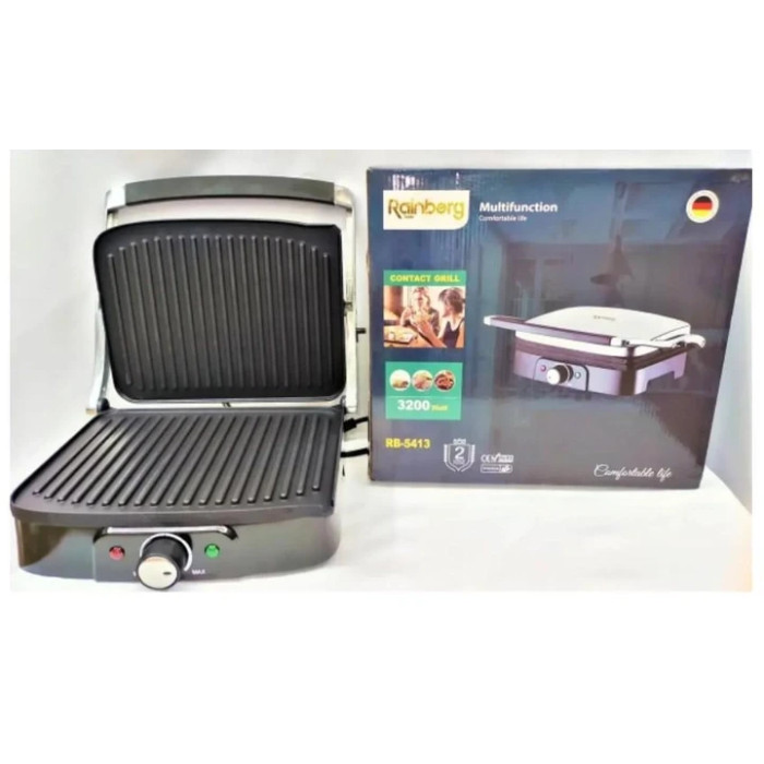 Гриль притискний Rainberg RB-5413