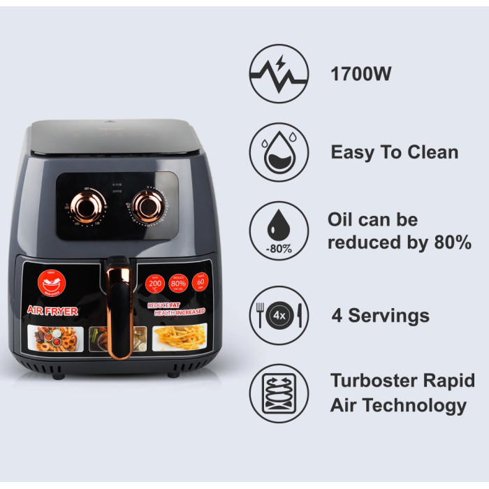Повітряна фритюрниця RAF R5294 (8L)