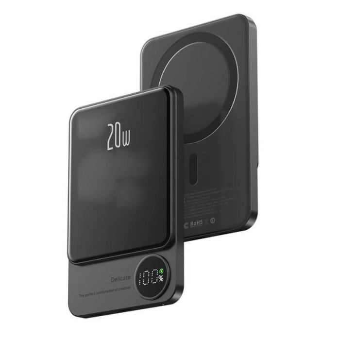 Power Bank Q9 5000 mAh — бездротовий повербанк із технологією MagSafe