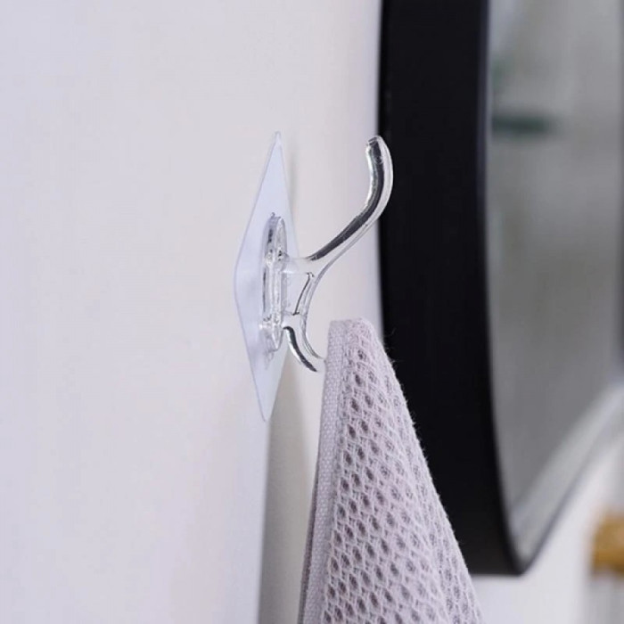 Пластикові гачки самоклейні надміцні