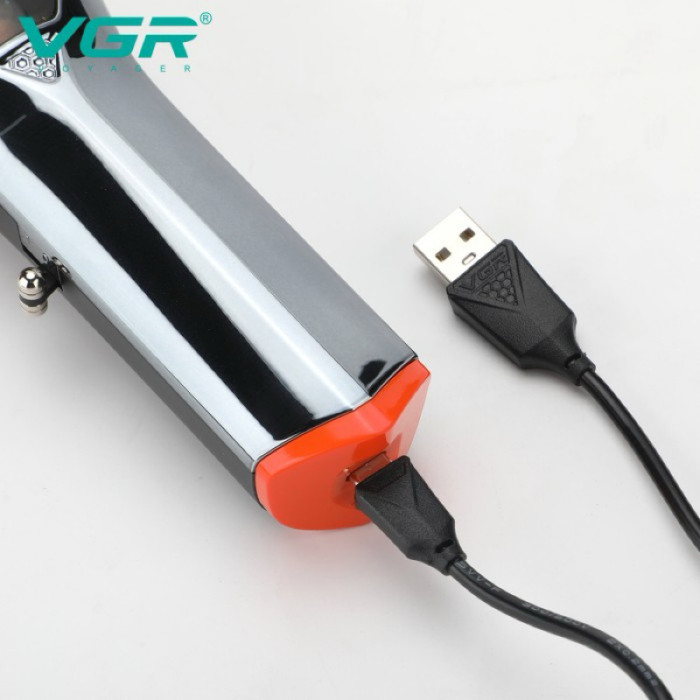 Акумуляторна машинка для стриження волосся VGR V-647