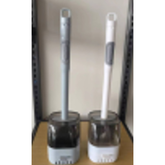 Туалетний йоржик із силіконовою щіткою Toilet brush AND851