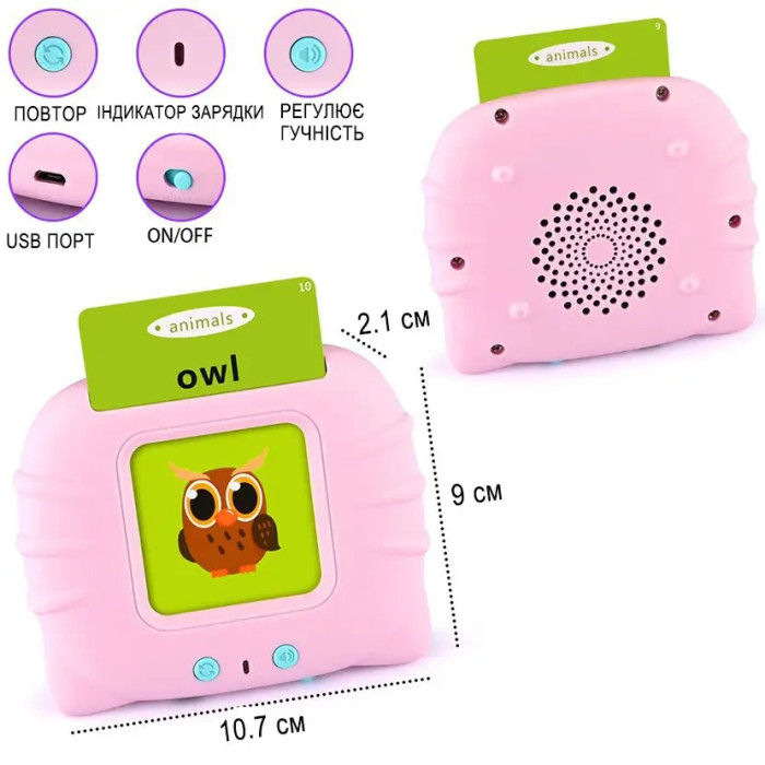 Навчальні картки 1857 TOYS