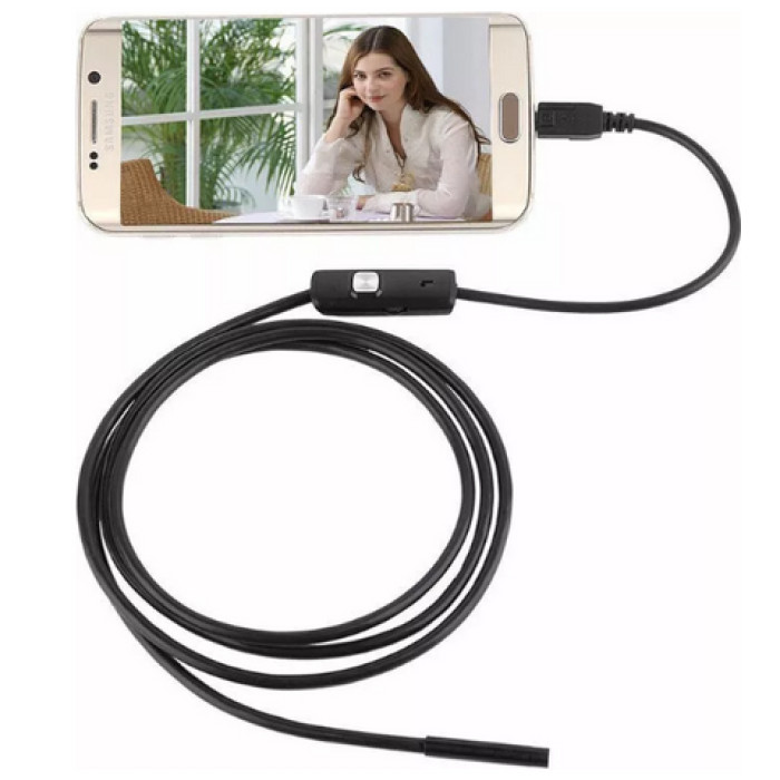 Ендоскоп Android and PC Endoscope, гнучка USB-камера 100P 5 м