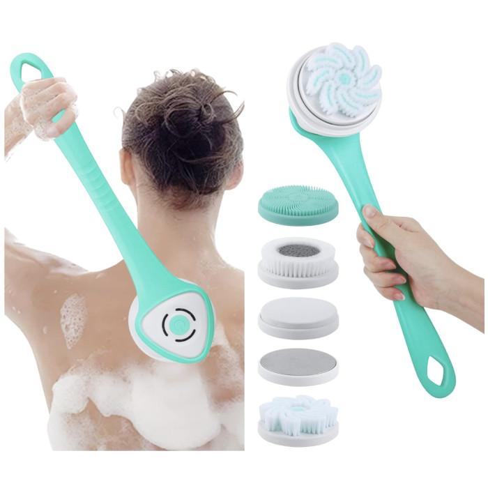 Электрическая массажная щетка для тела Cleaning brush AND707