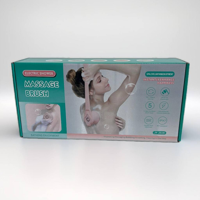 Электрическая массажная щетка для тела Cleaning brush AND707