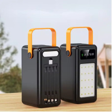 Power Bank S-06 8000 mAh із сонячною панеллю + ліхтарик