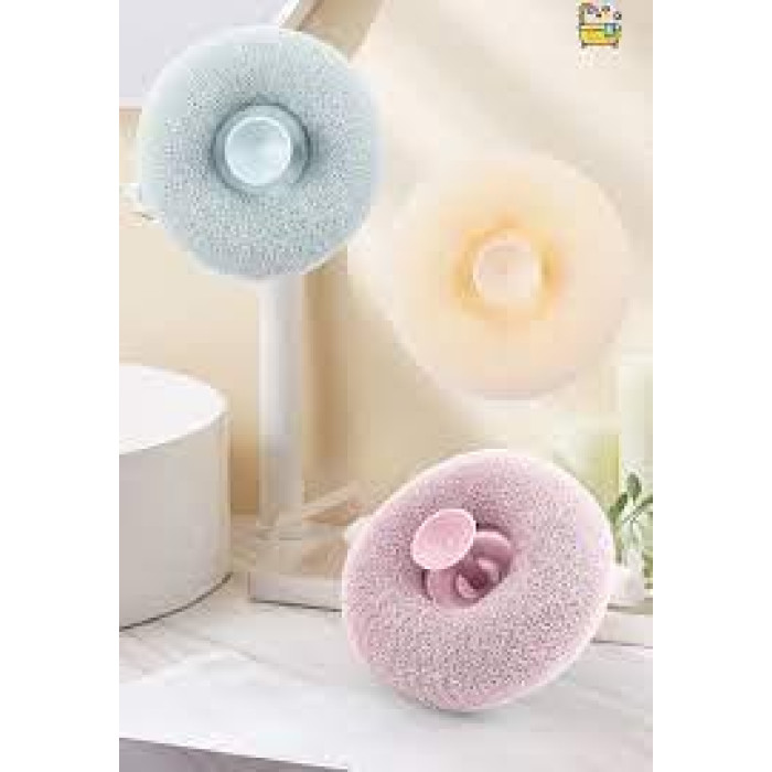 Мочалка для душу відлущуюча з присоском AND LY-616