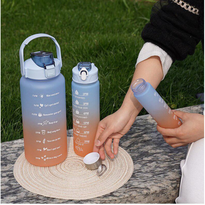 Пляшки для води 3 в 1 об'ємом 2 літри BOTTLE AND264