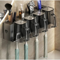 Тримач для зубної щітки 4 чашки Storage Shelf AND-76-10-45PCS