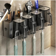 Тримач для зубної щітки 4 чашки Storage Shelf AND-76-10-45PCS