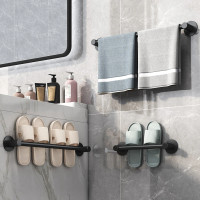 Настенный органайзер универсальный 38 см для тапочек, полотенец AND-78-10