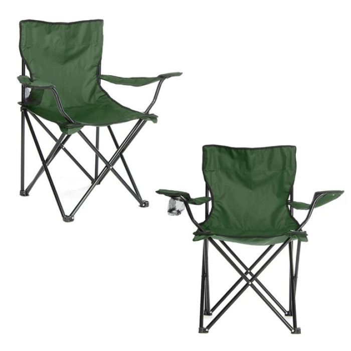 Стілець туристичний складаний витримує до 100 кг із чохлом