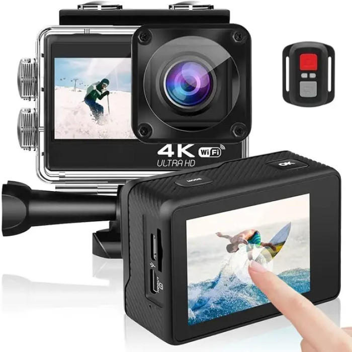 Екшн-камера з двома дисплеями Action Camera Q80