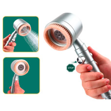 Насадка душова з фільтром і сильним напором води з масажною щіткою AND907