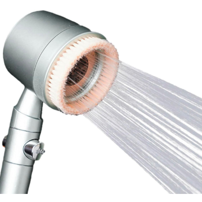 Насадка душова з фільтром і сильним напором води з масажною щіткою AND907