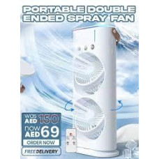 Вентилятор настільний з Пульт Double-ended Spray Fan LED-підсвітка