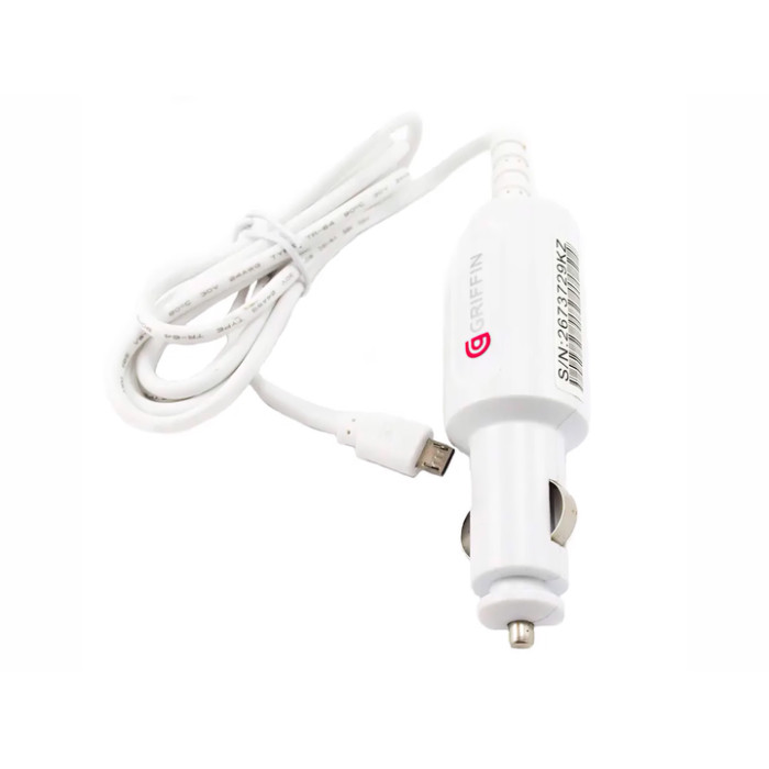 АЗУ авто зарядка GRIFFIN + кабель V8