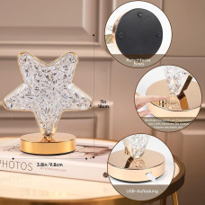 Хрустальна лампа-нічник зірка (RD-1203)