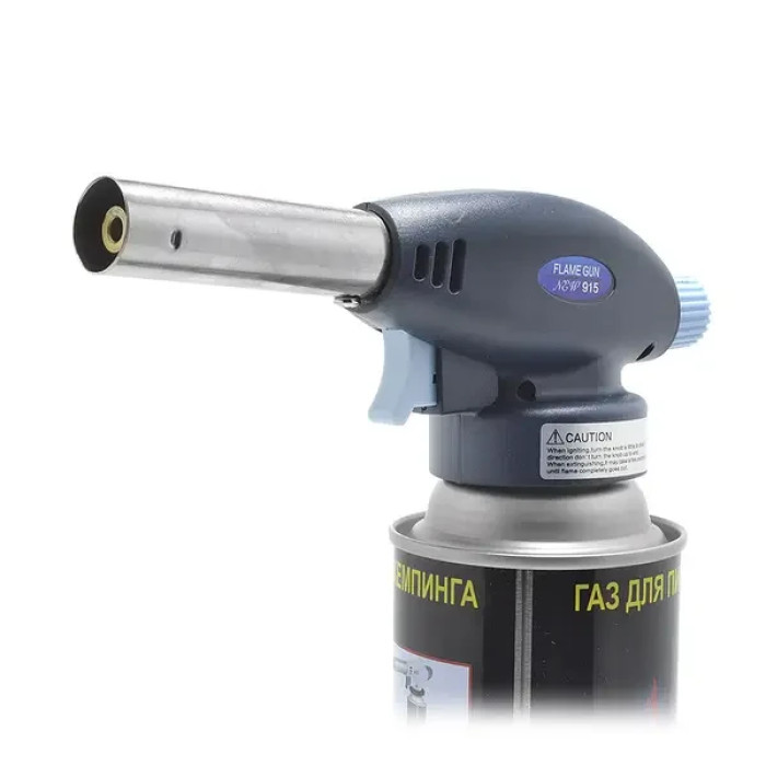 Портативний газовий пальник на балончик із п'єзопідпалом MAK-5