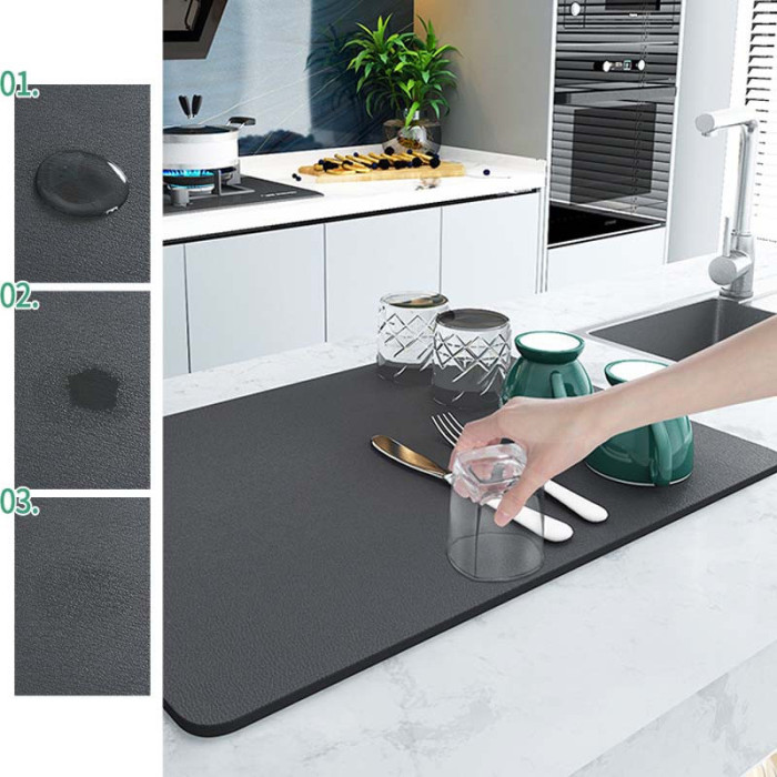 Килимок для сушіння посуду 50*60CM MAC-4