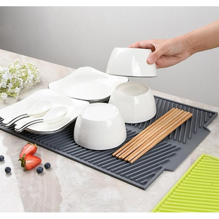 Килимок силіконовий для сушіння посуду 25*39CM MAC-5