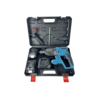 Дрель-перфоратор с двумя аккумуляторами в кейсе