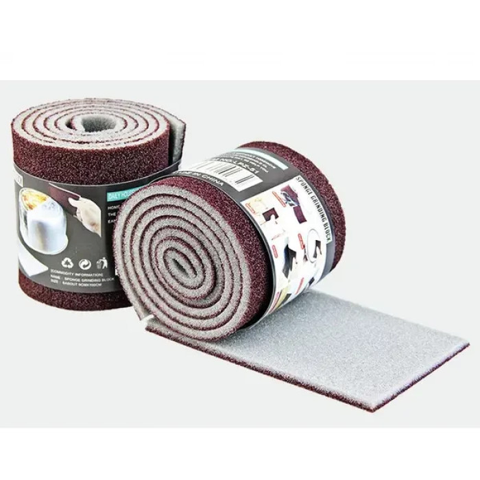 Абразивная губка відрізна рулон 9*100 см MAC-18