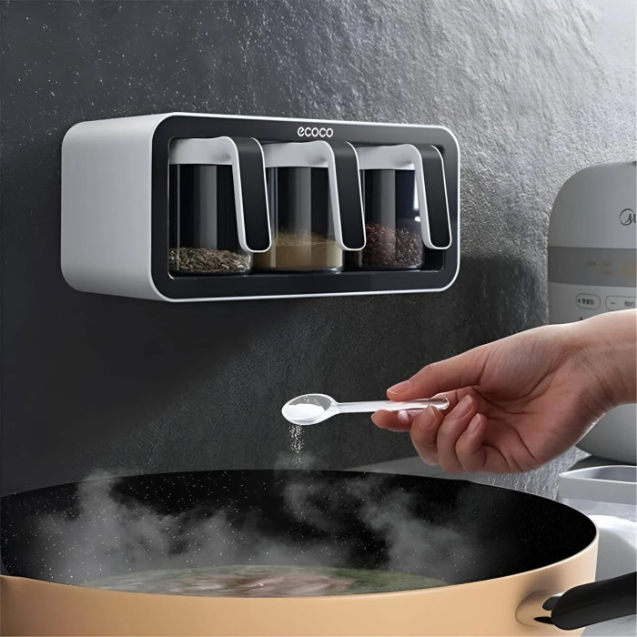 Органайзер для спецій на 3 ємності ECOCO MAC-29