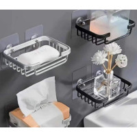 Мыльница настенная с креплением (металл) MAC-34