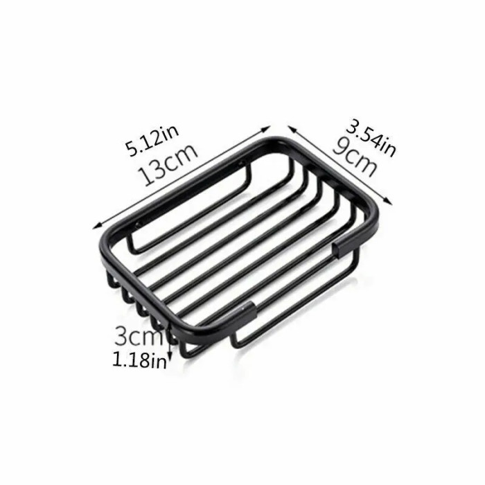 Мильниця настінна з кріпленням (метал) MAC-34