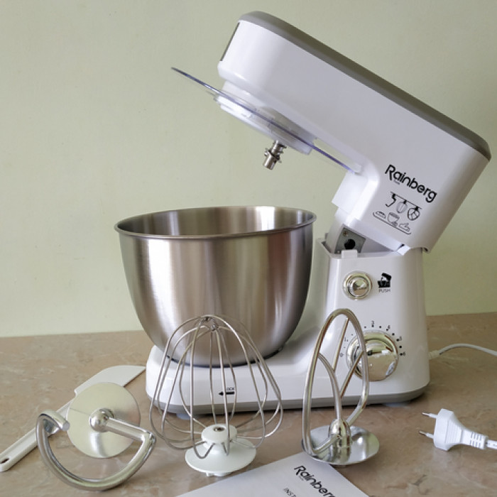 Тестомес Rainberg RB-8082 3200 Вт Насадки 3 шт.