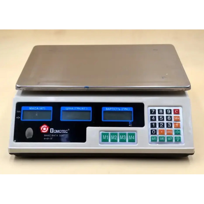 Ваги ACS 50kg/5g MS 228 Domotec 6V