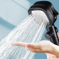 Насадка для душу високого тиску та 4 режимами Water Shower Head