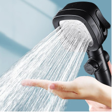 Насадка для душу високого тиску та 4 режимами Water Shower Head