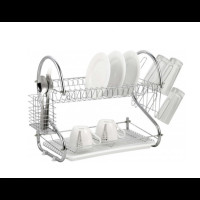 Двухярусная сушилка для посуды Clean House New Arrival (металл)